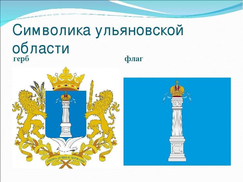 Герб ульяновской области картинка