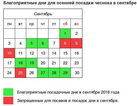 Лунный посевной календарь на октябрь 2018 года для садоводов и огородников (таблица)