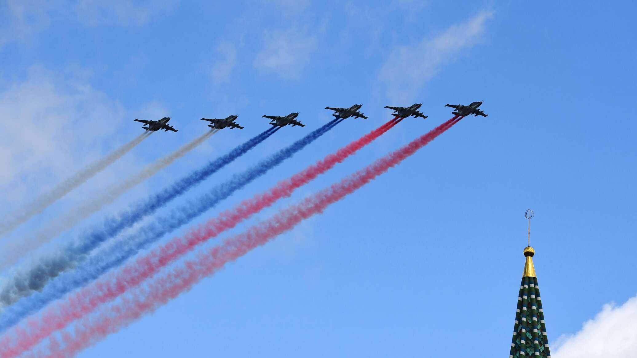 самолет победы в москве