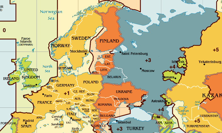Швеция и монголия разница во времени