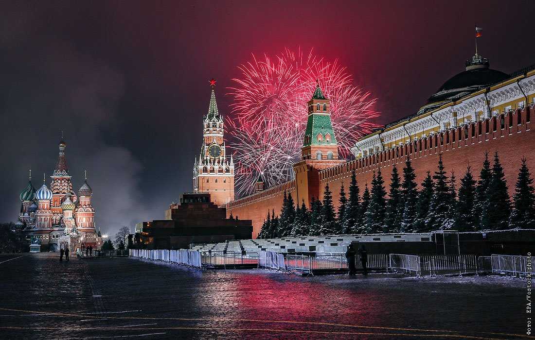 Новый 2022 год на красной площади: развлечения, салют