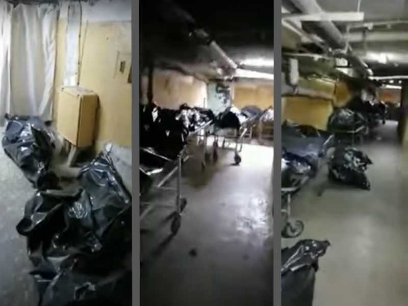 Шокирующее видео из морга в славгороде, где с телами «играют в тетрис»