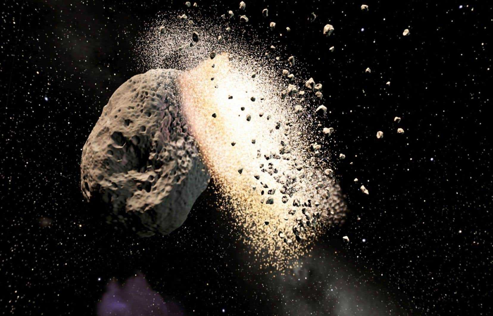 Разбивать планеты. Баптистина астероид. Межпланетную пыль, метеороиды, астероиды и кометы.. Пояс астероидов Планета Фаэтон.