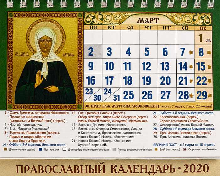 Церковные праздники: календарь и смысл