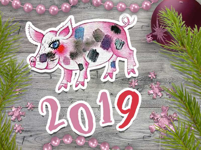 В чем встречать новый 2019 год свиньи: чтобы он был удачным