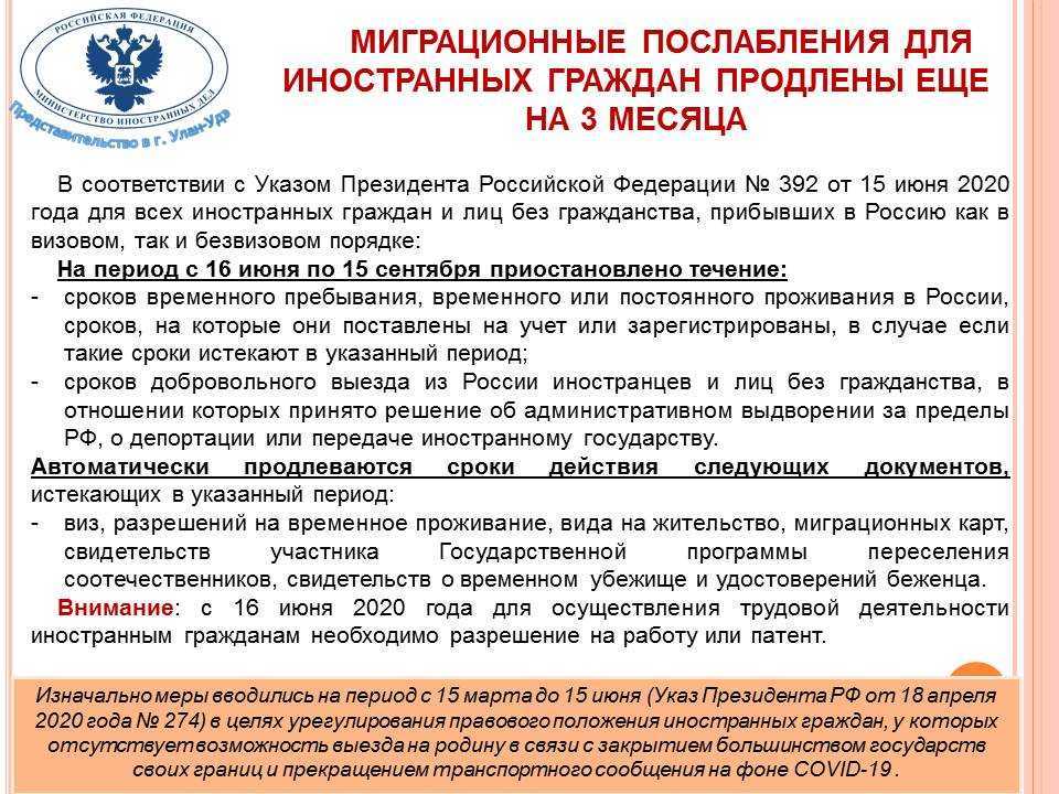 Мвд сообщило, что будет с нелегальными мигрантами в россии после 30 сентября