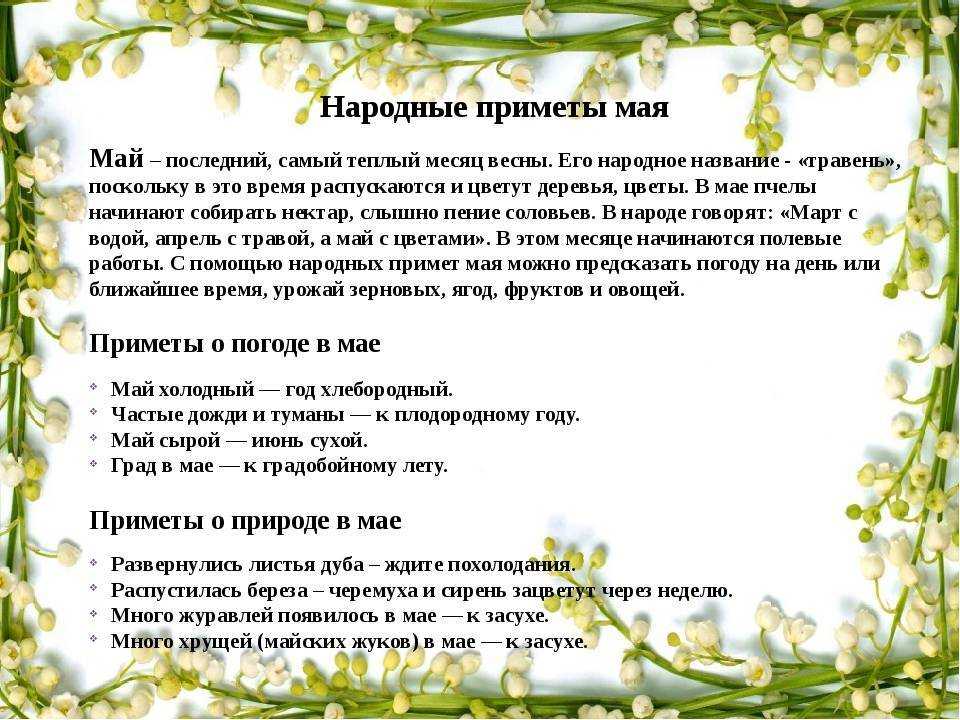 Народный праздник 23 мая 2022 года: какие есть строгие запреты, приметы и поверья, связанные с этим торжеством