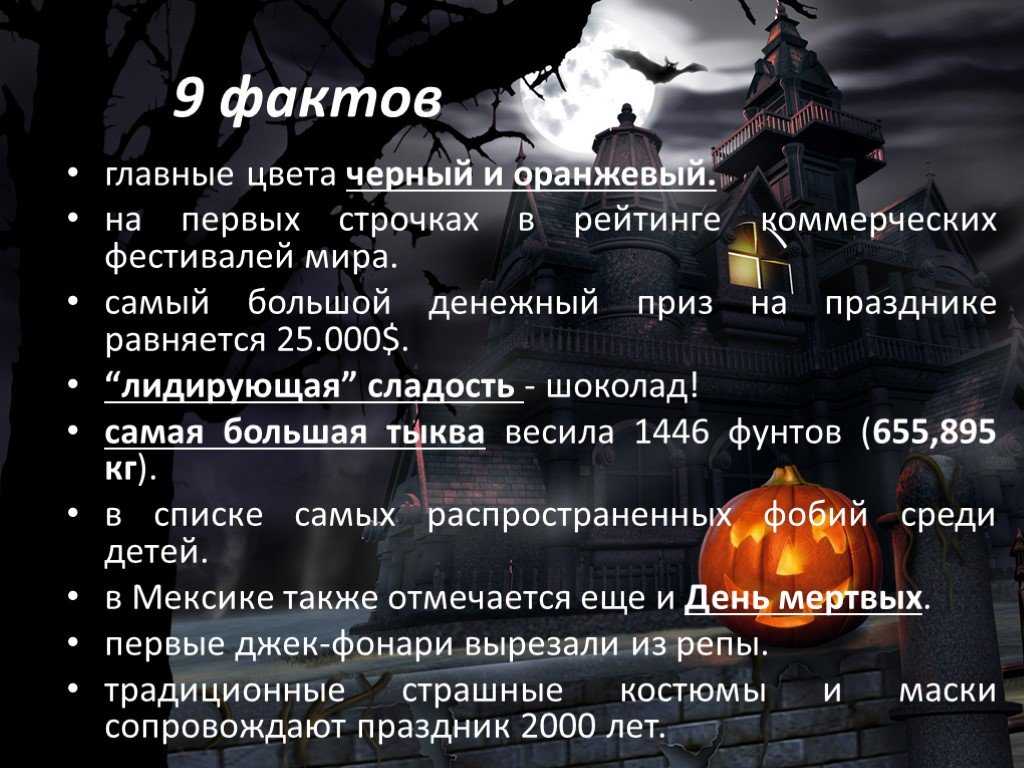 Когда в 2021 году будет хэллоуин и как его отмечать