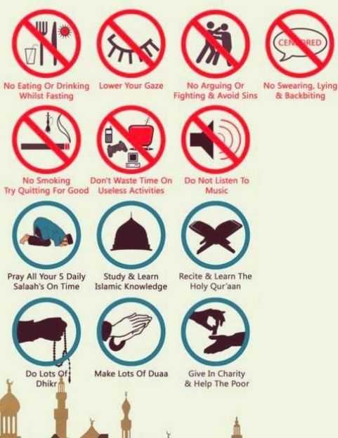 Месяц рамадан что можно делать что нельзя. Что запрещено в Рамадан. Что запрещено делать в Рамадан. Что нельзя делать в месяц Рамадан. Что нельзя делать во время Рамадана.
