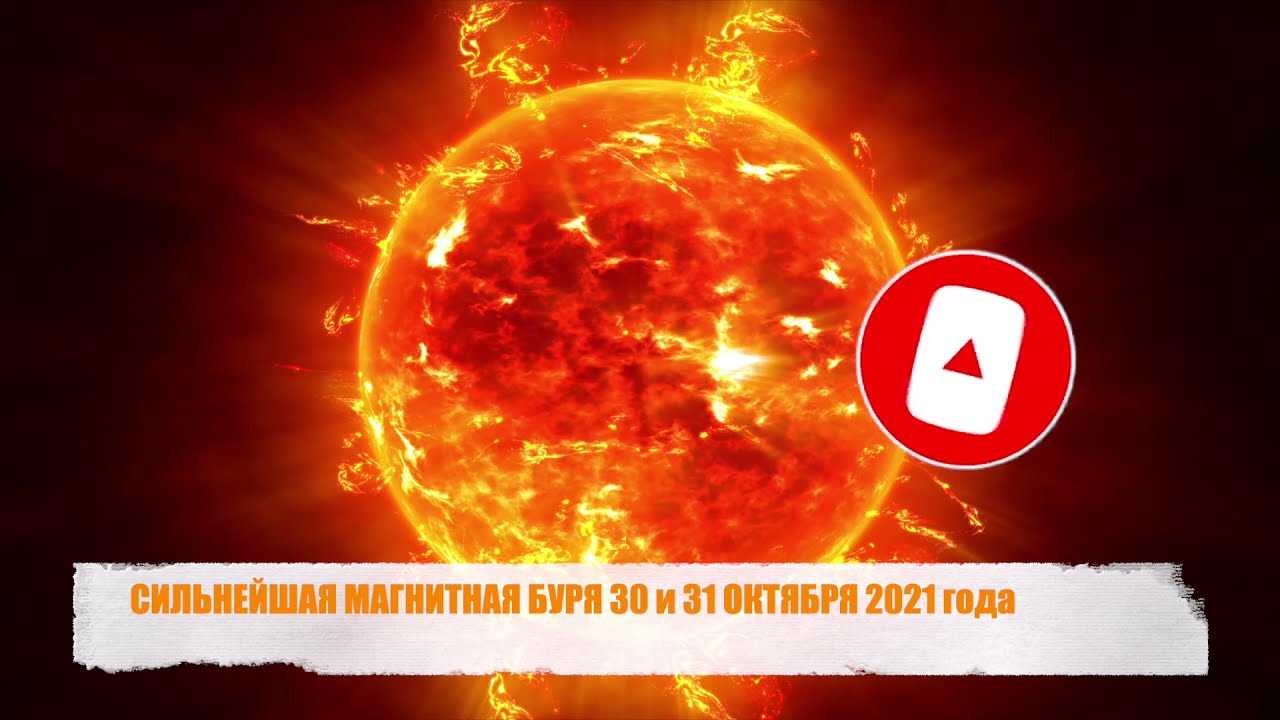 Сильные магнитные бури в октябре 2021 года и их влияние