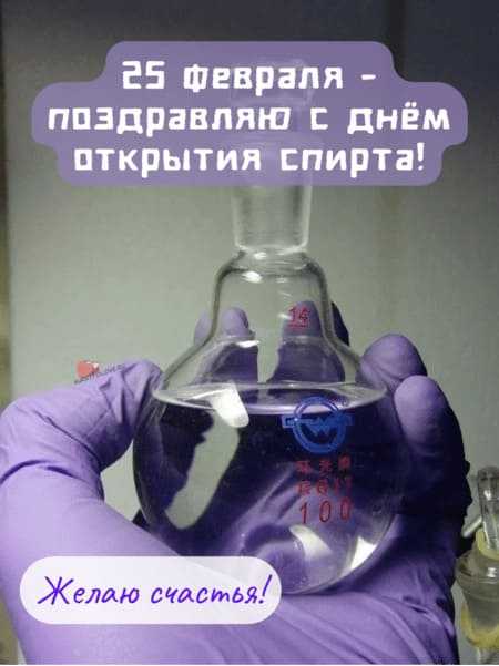 День открытия спирта 2024