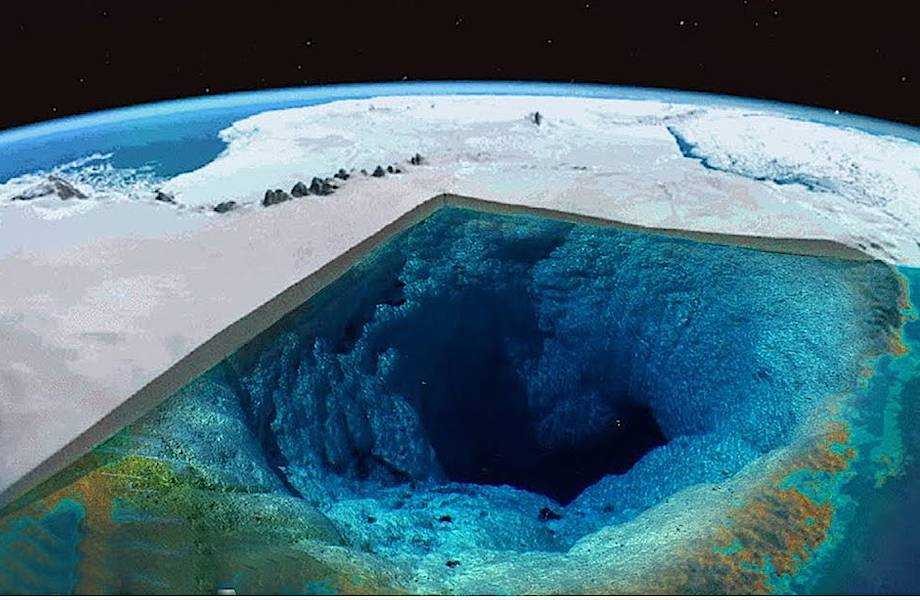 Внутри земли содержатся огромные секретные запасы воды :: инфониак