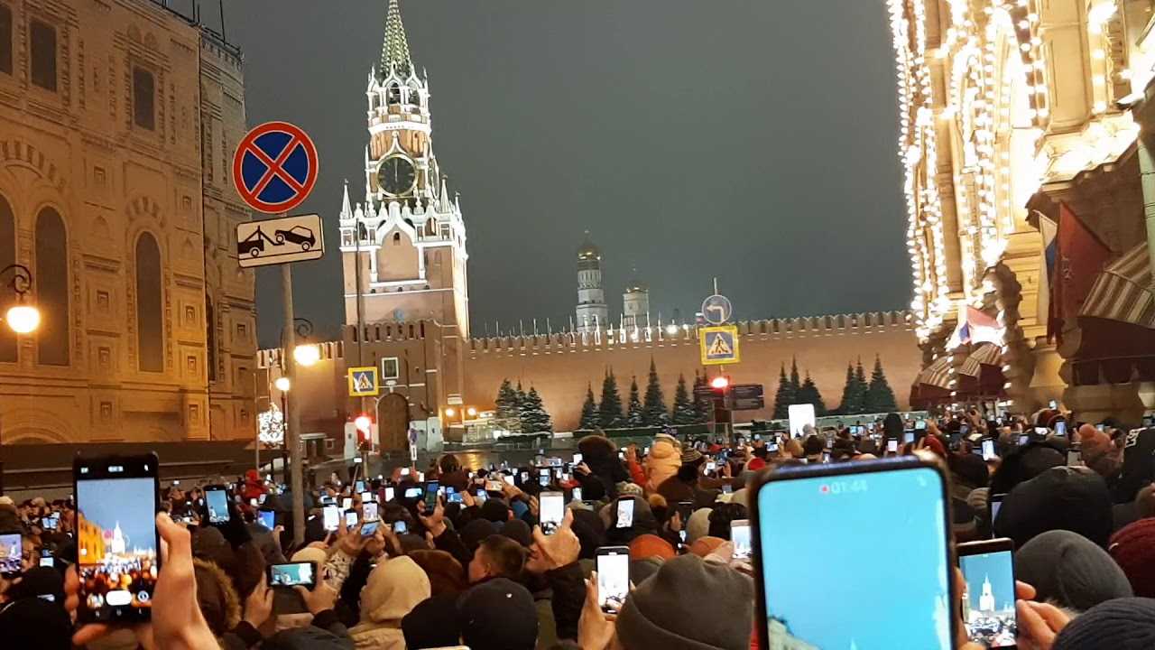 Новый год 2022 на красной площади