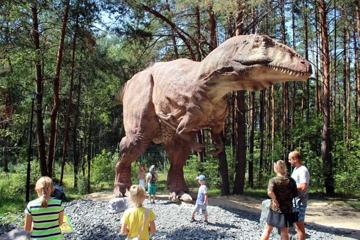 «проснувшиеся» динозавры. в белгородском динопарке открывают новый сезон