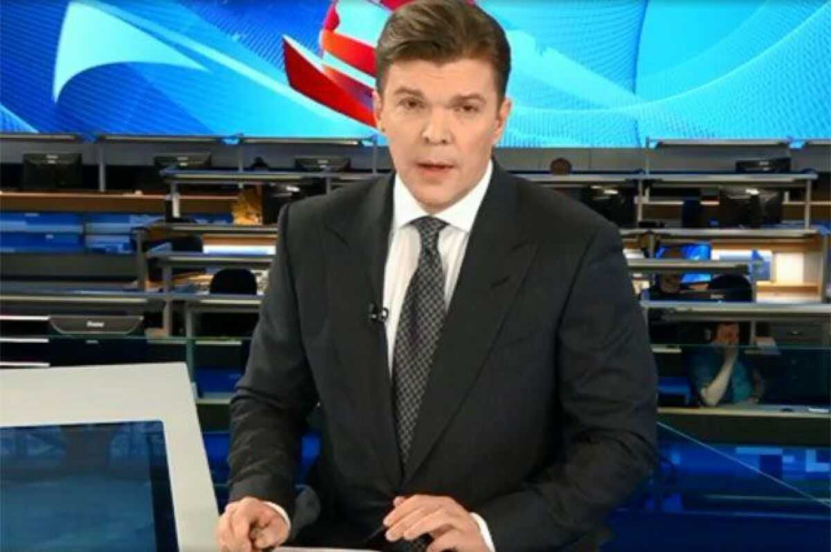 Ведущий новостей россия мужчина. Клейменов первый канал.