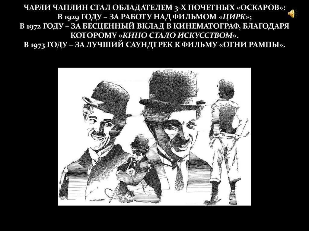 Интересные факты о чарли чаплине