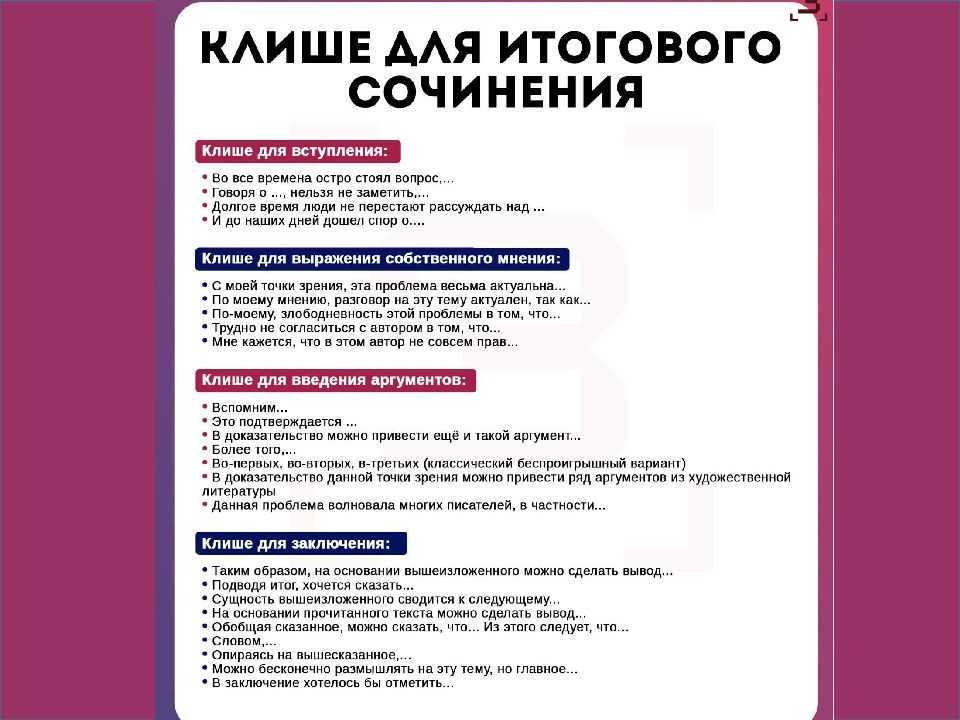 Как писать итоговое сочинение для допуска к егэ: что это, план сочинения - как проходит итоговое сочинение по русскому языку и литературе