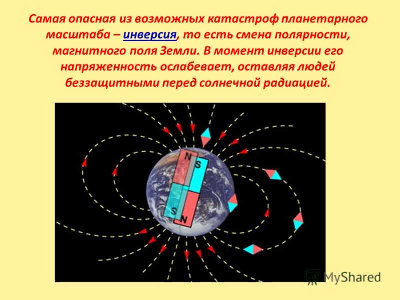 Инверсия магнитного поля земли в 2021-2022 годах | аномалии на земле